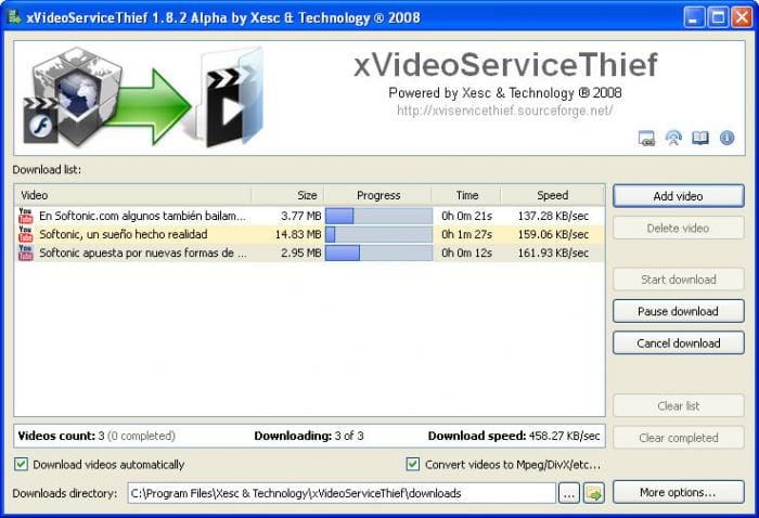xvideoservicethief download multiple youtube videos simultaneously